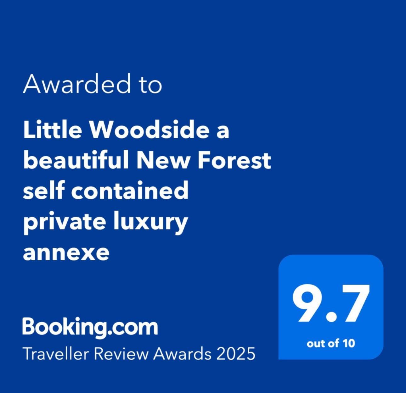 Little Woodside A Beautiful New Forest Self Contained Private Luxury Annexe New Milton Bagian luar foto